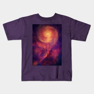 Spiral Galaxy Kids T-Shirt